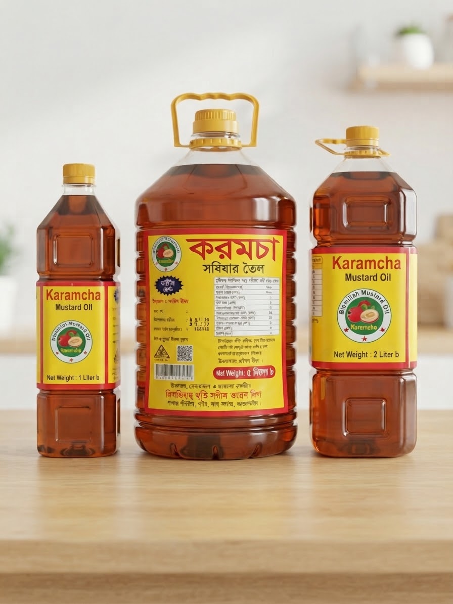 করমচা তেল বোতল